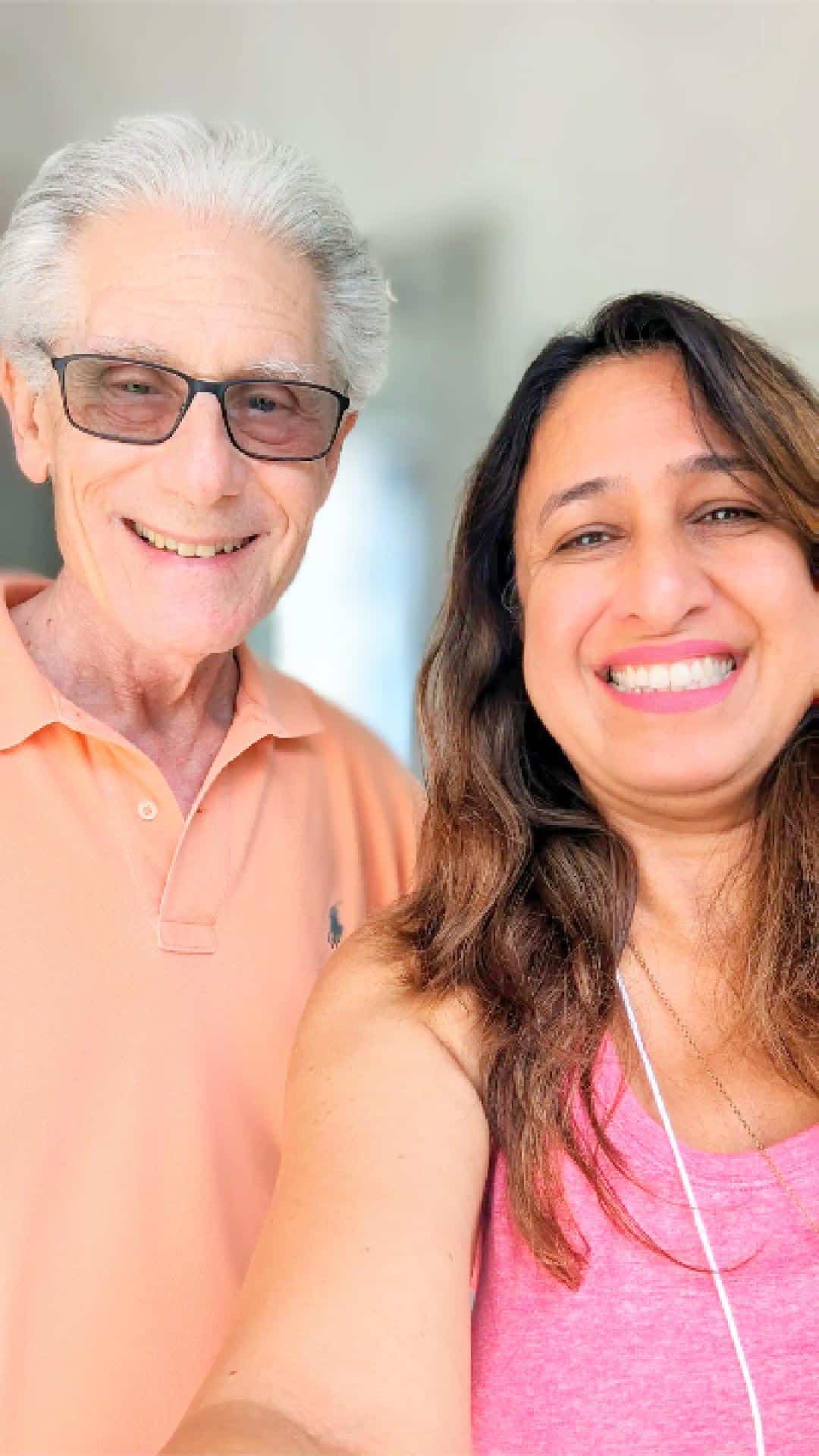 Sonia Kapasi with Dr Brian Weiss